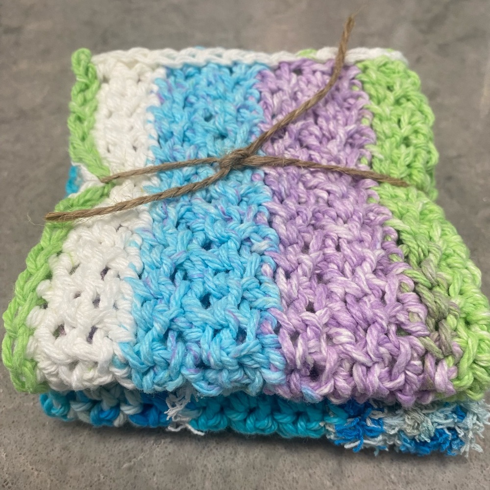Crochet Dishrags, set of 2